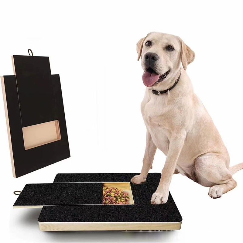Pet Supplies Nail Trim - Pull‑Out Wooden Dog Nail Scratching Board