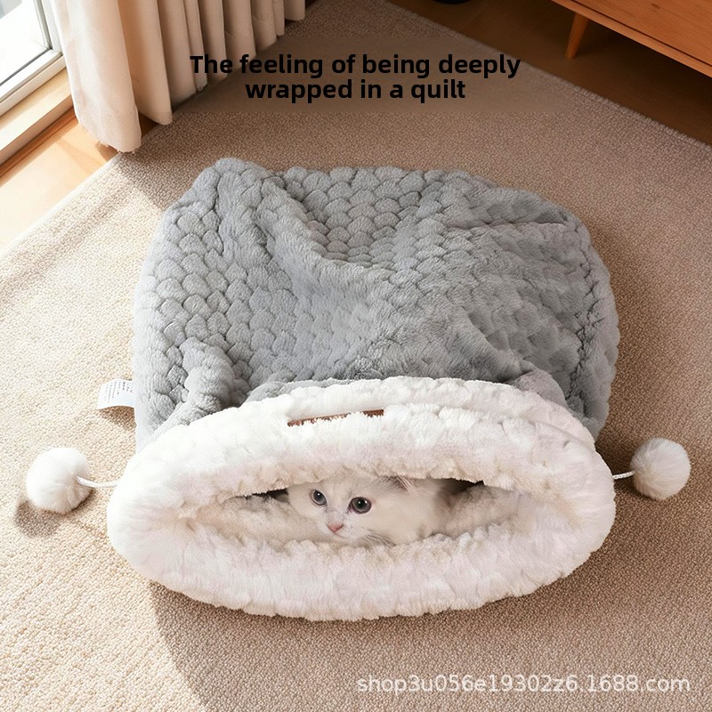 Warm Cat Cave Nest, Enclosed W - Pet Supplies Application review and price