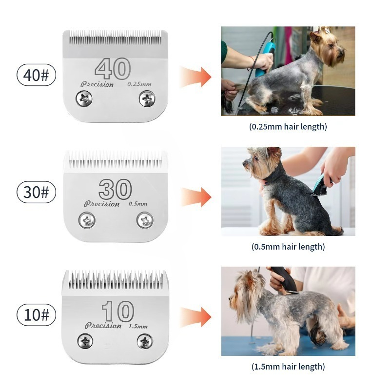 A5 Clipper Blades 10# 30# 40#  - Dog Grooming Clippers review and price