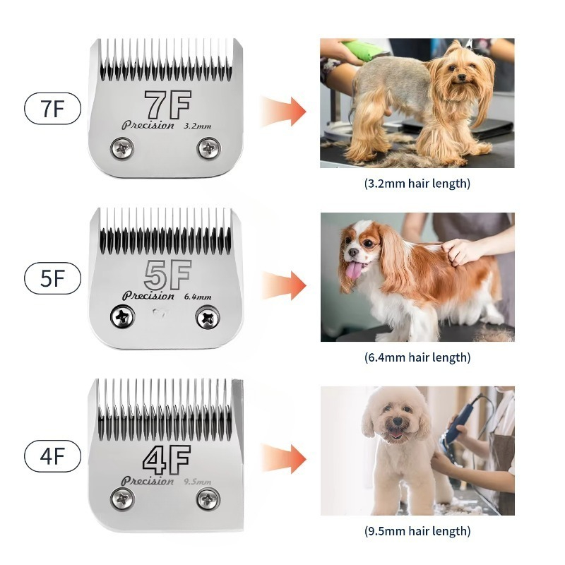 A5 Clipper Blades 10# 30# 40#  - Dog Grooming Clippers review and price