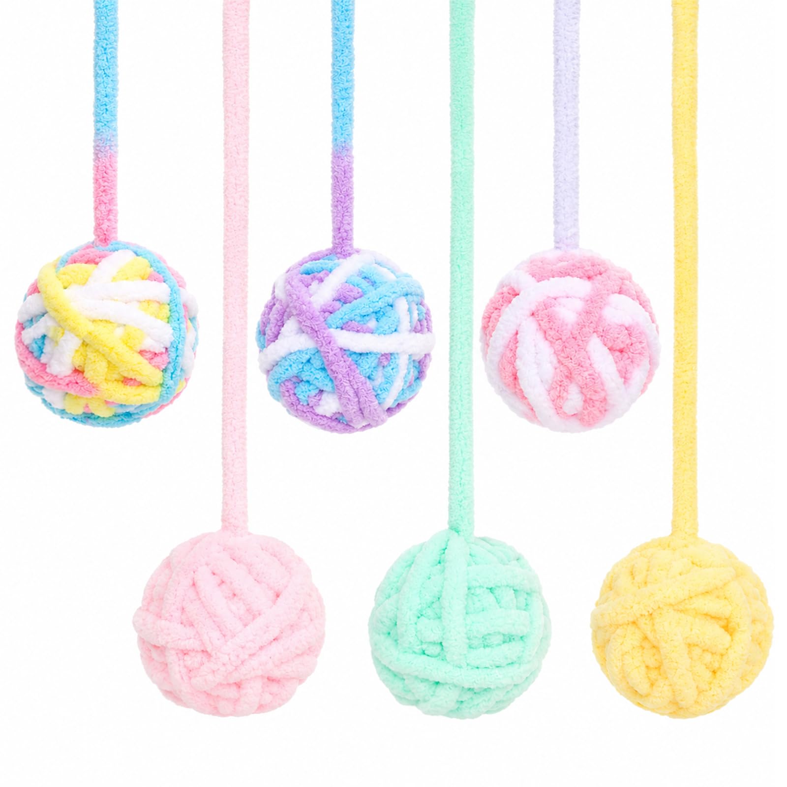 Cat Toys Balls Woolen Yarn Cat - Catnip Toys review and price