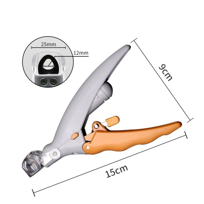 1PC Pet Nail Clipper with LED  - Dog Grooming Clippers review and price