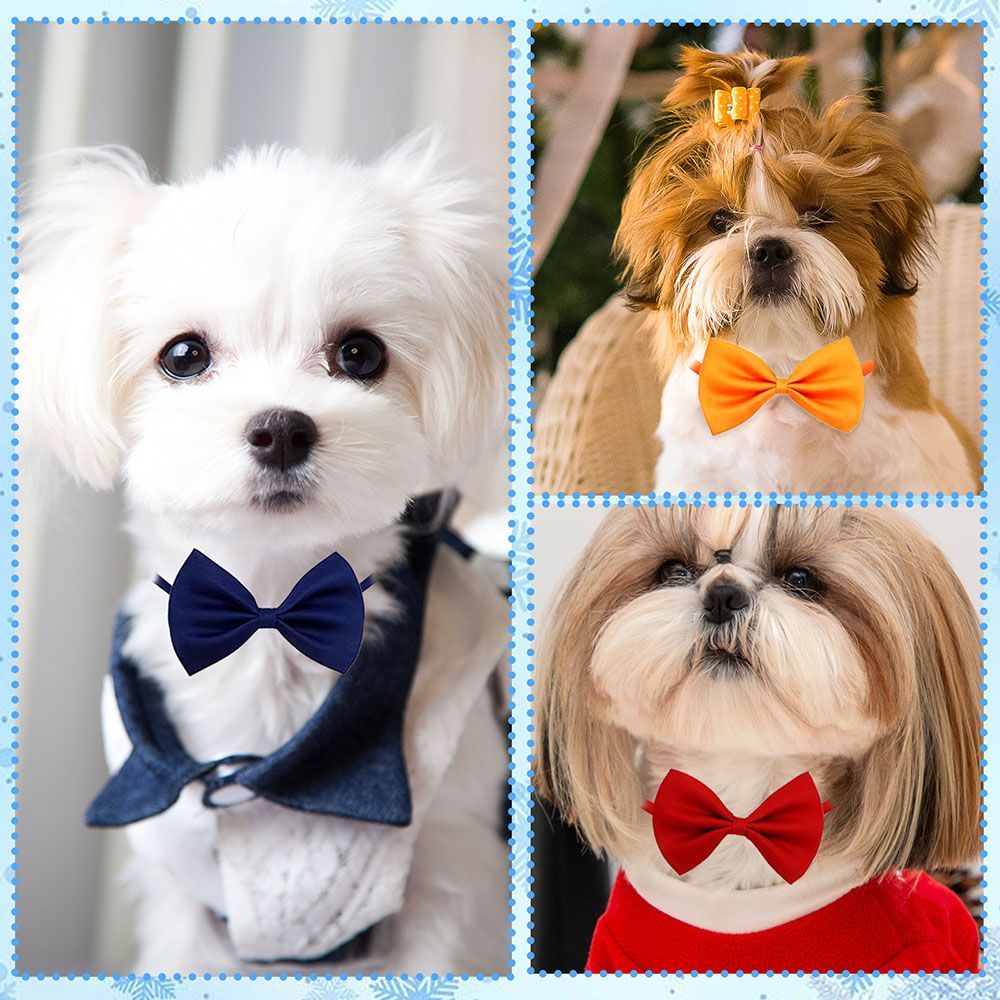 Adjustable Fashion Dog Bow Tie - Pet Supplies In Bulk review and price