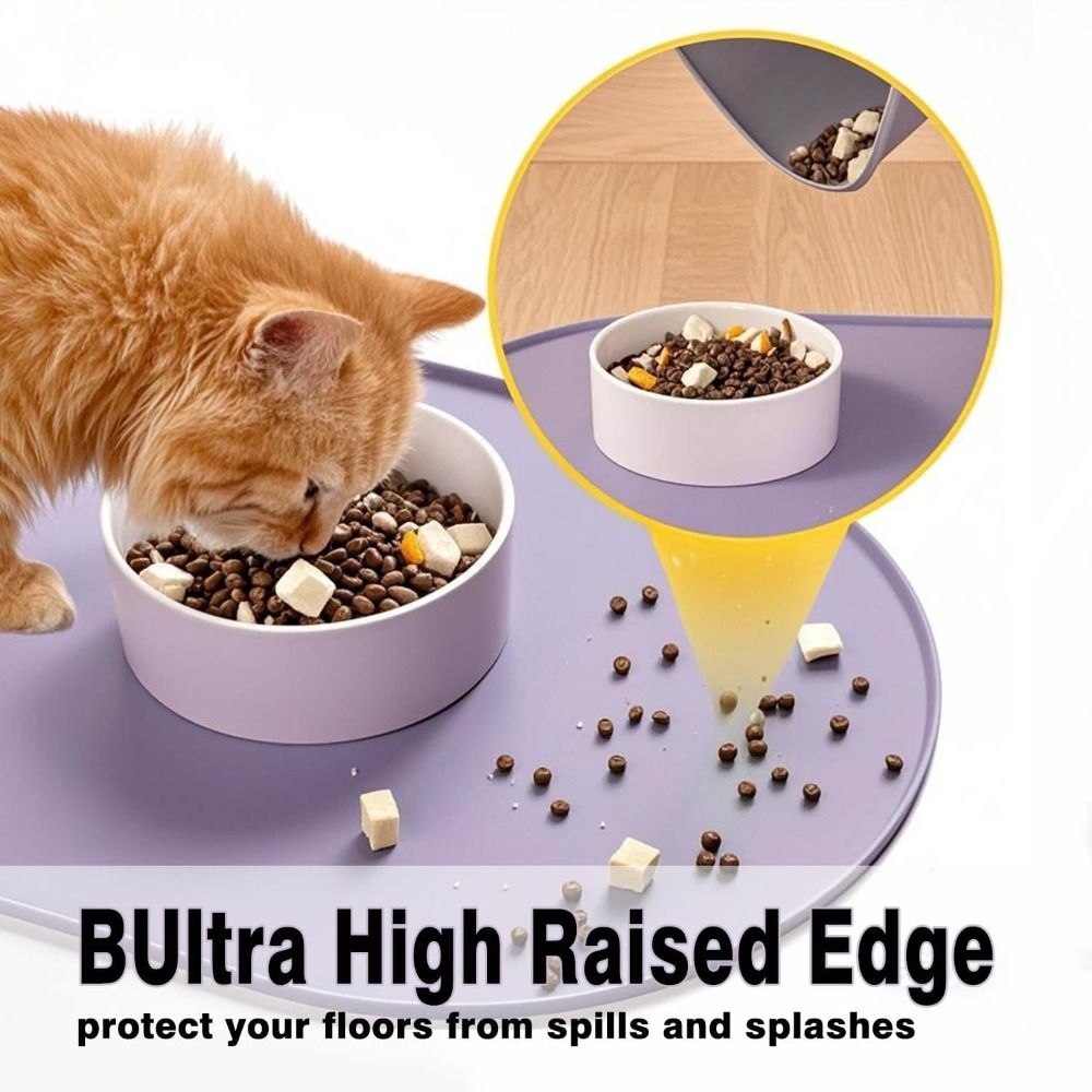 Durable Silicone Pet Food Mat  - Pet Supplies Is Food review and price