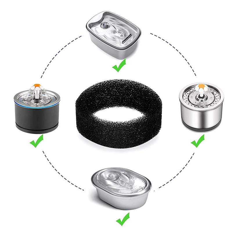 4PCS Pet Fountain Filter Pet W - Cat Water Fountain Filter review and price