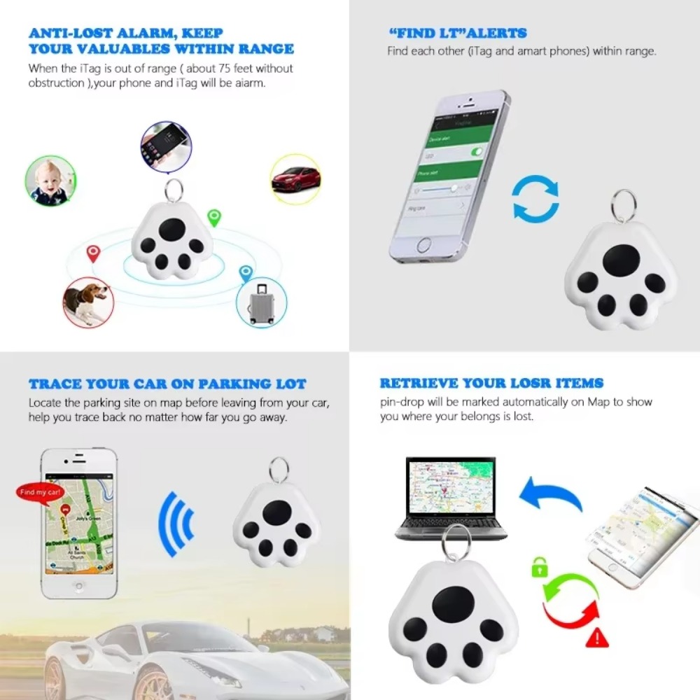 Dog Paw Mini GPS Tracker Cat D - Pet Supplies Locations review and price