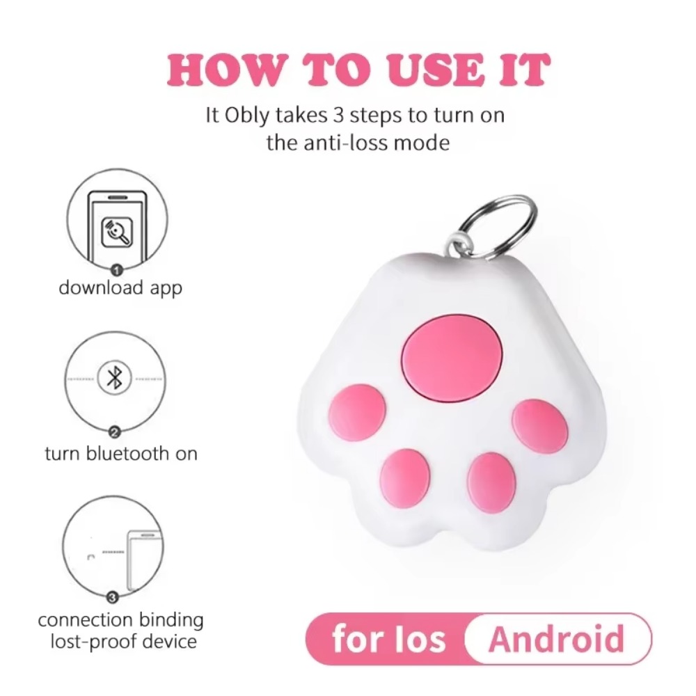 Dog Paw Mini GPS Tracker Cat D - Pet Supplies Locations review and price