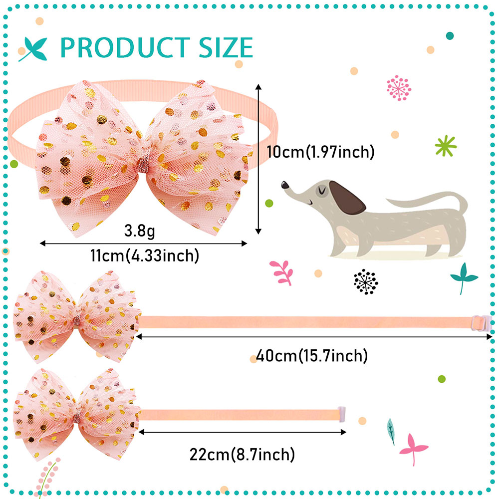 50pcs Lace Big Bows For Dogs F - Pet Supplies In Bulk review and price