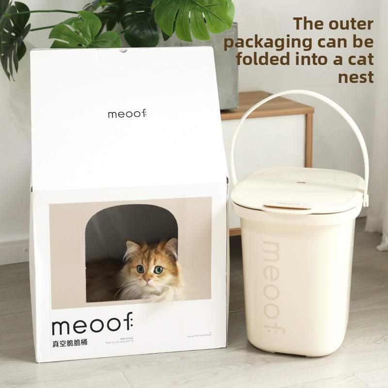 Vacuum grain storage buckets,  - Pet Supplies Is Food review and price