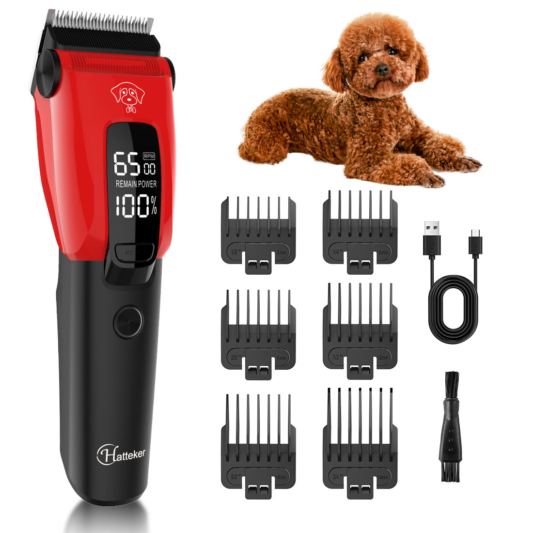 Hatteker Electric Pet Hair Cli - Dog Grooming Clippers review and price