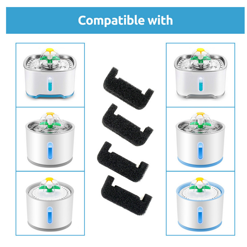 1/4Pc Sponge Filter for Cat Wa - Cat Water Fountain Filter review and price