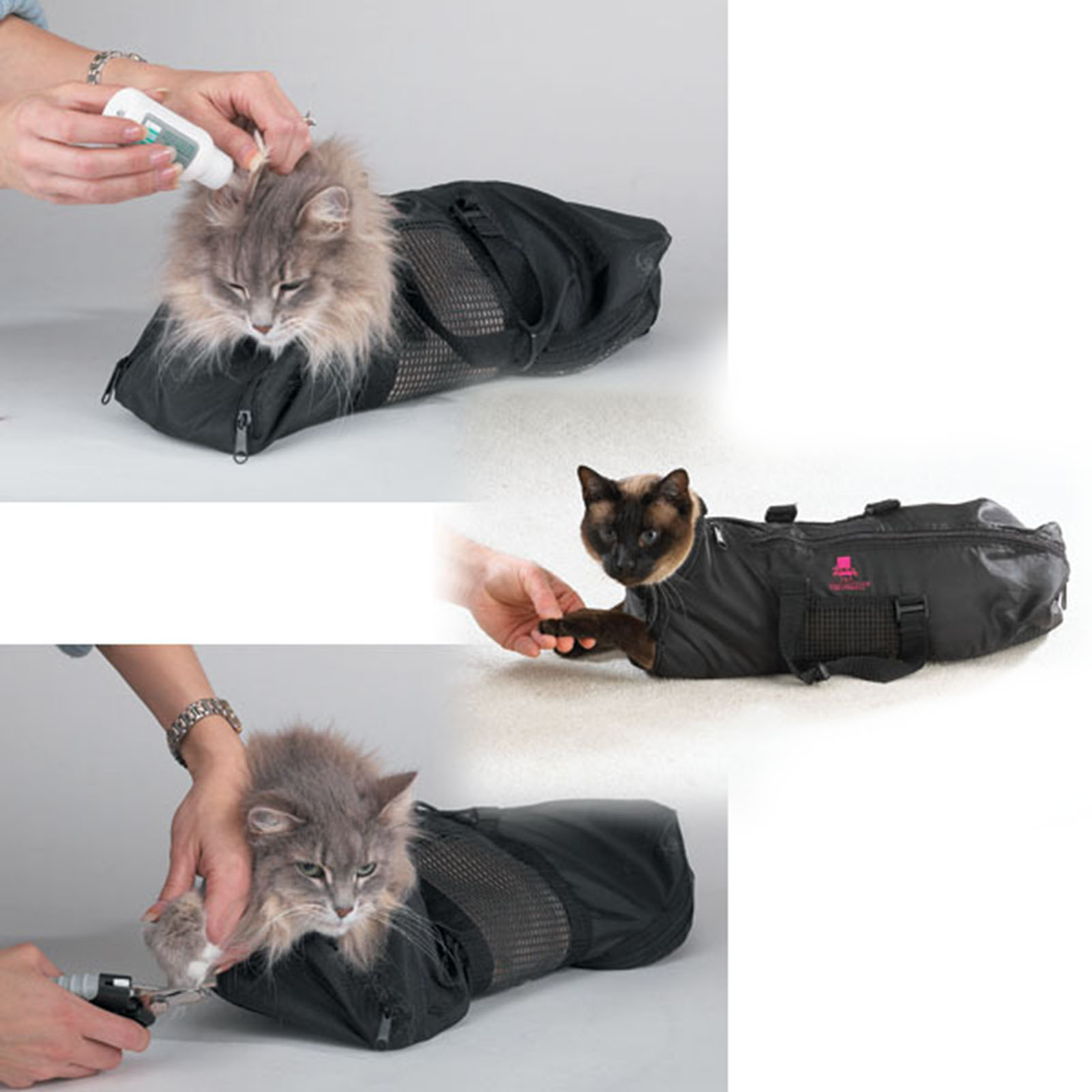 Mesh Cat Grooming Bathing Bag  - Pet Supplies Nail Trim review and price