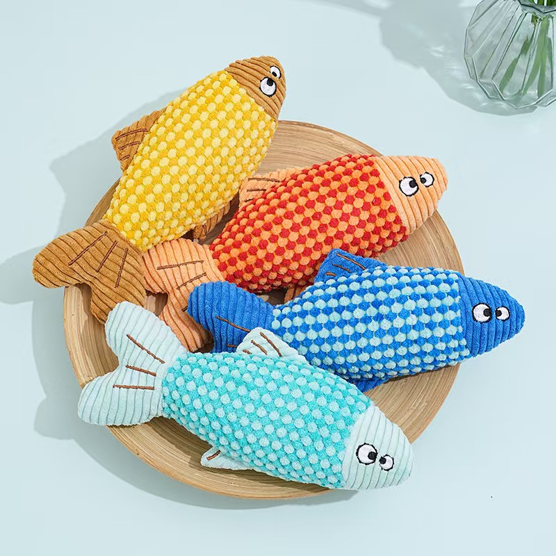 Plush Catnip Fish Toy Interact - Catnip Toys review and price