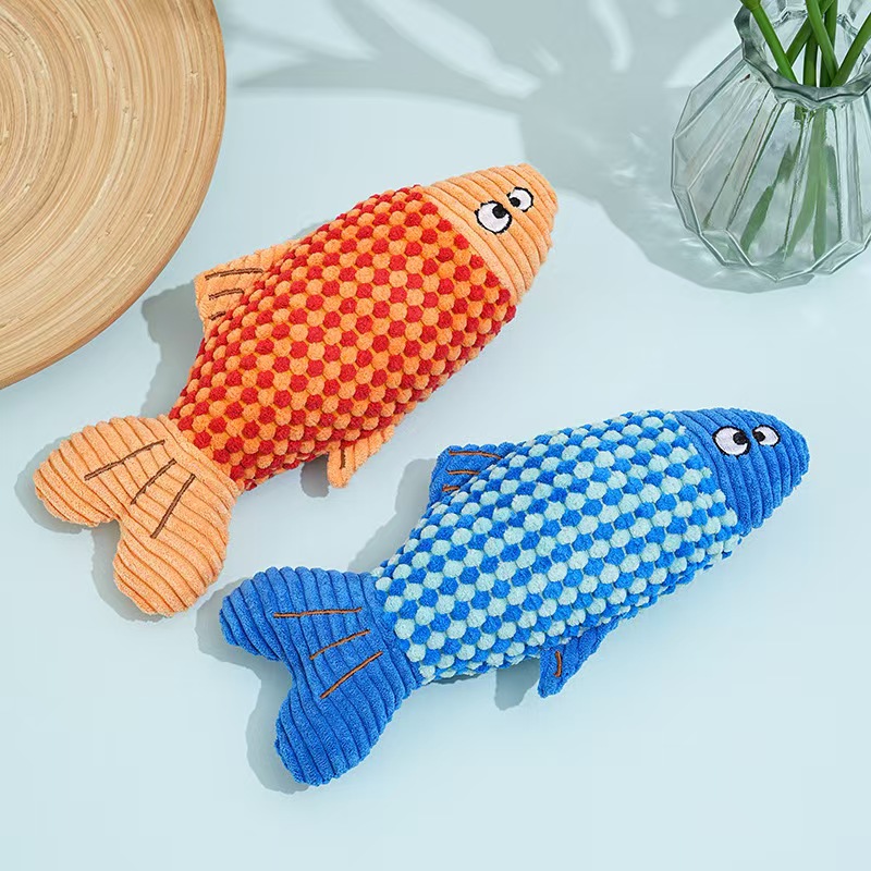 Plush Catnip Fish Toy Interact - Catnip Toys review and price