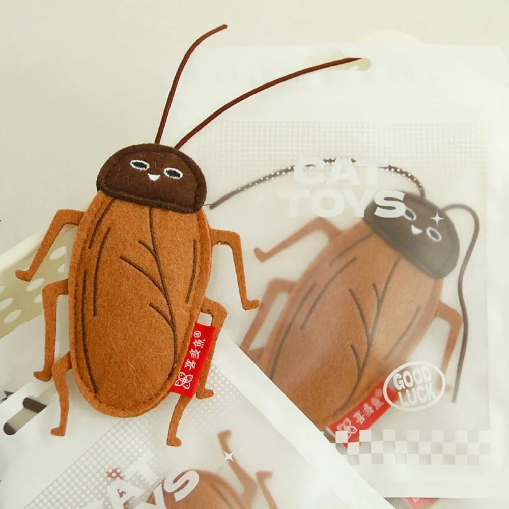 Simulation Insect Shape Cockro - Catnip Toys review and price