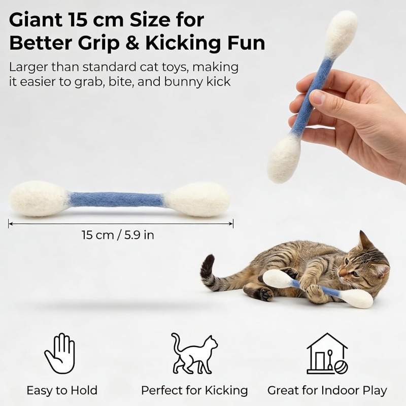 1/6 PCS Cat Interactive Stick  - Catnip Toys review and price