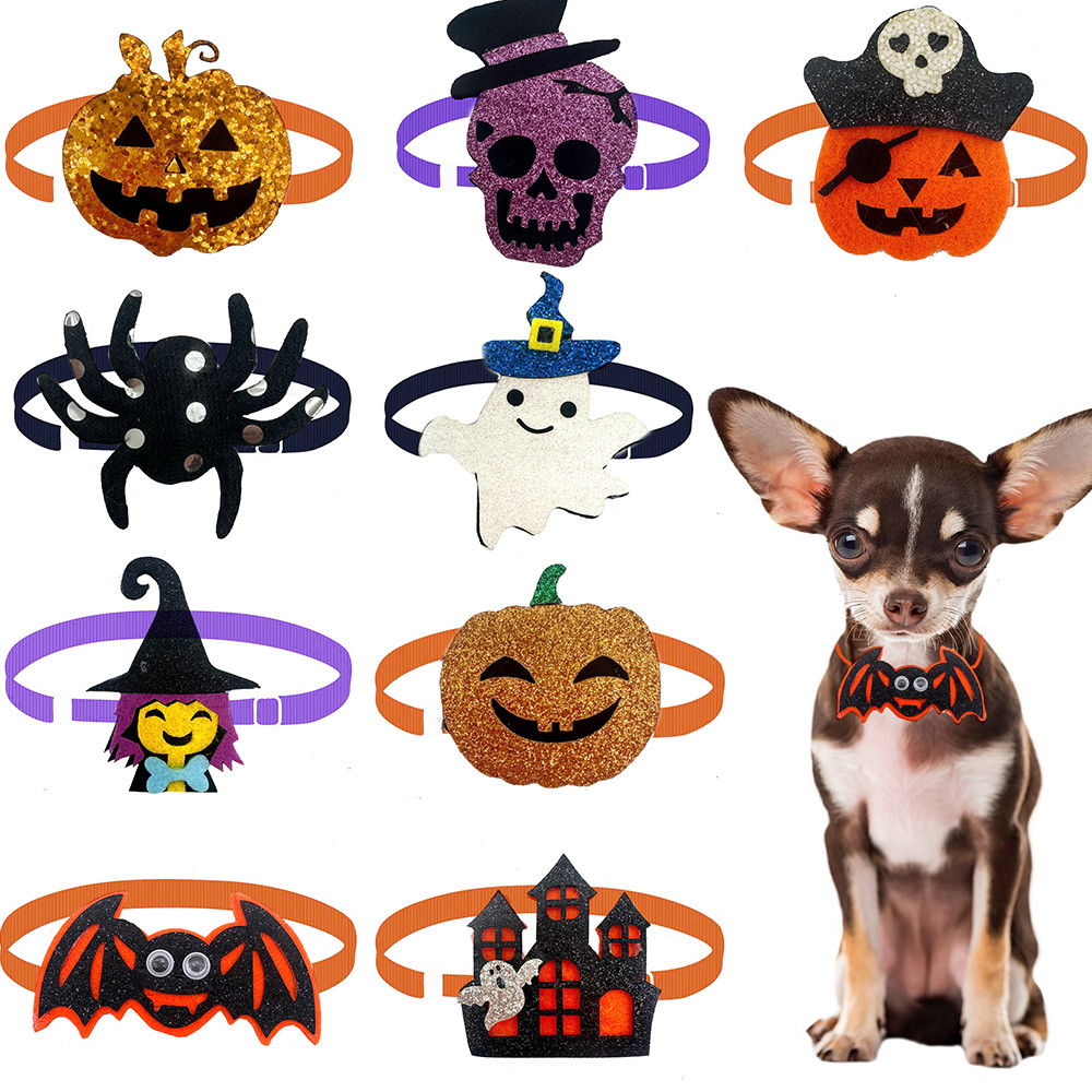 50pcs Halloween Small Dog Cat  - Pet Supplies In Bulk review and price