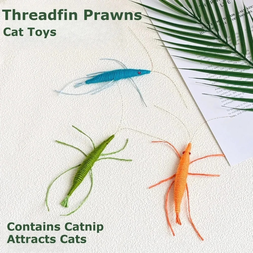New Woolen Prawn Cat Toy Conta - Catnip Toys review and price