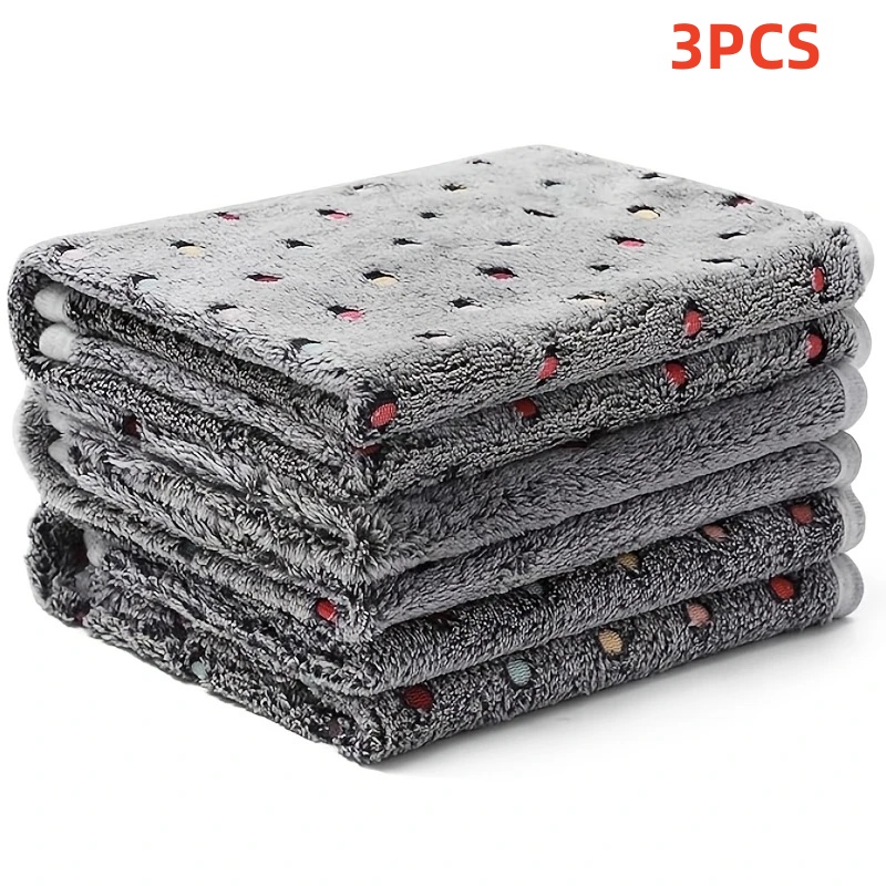 3PCS Soft Fluffy Pet Blanket C - Pet Supplies Store review and price