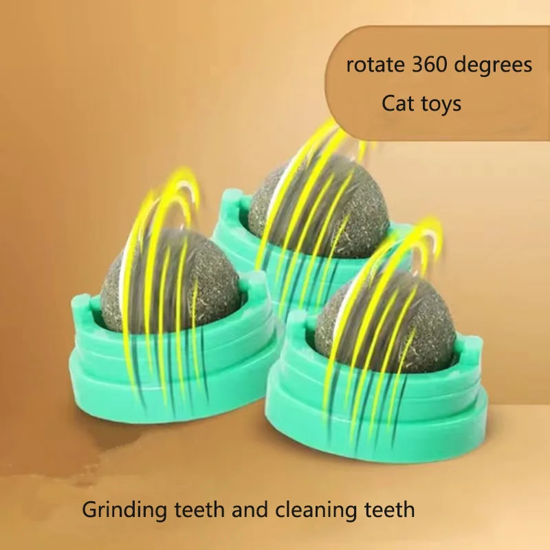 Wall-Mounted Catnip Ball Toy f - Catnip Toys review and price