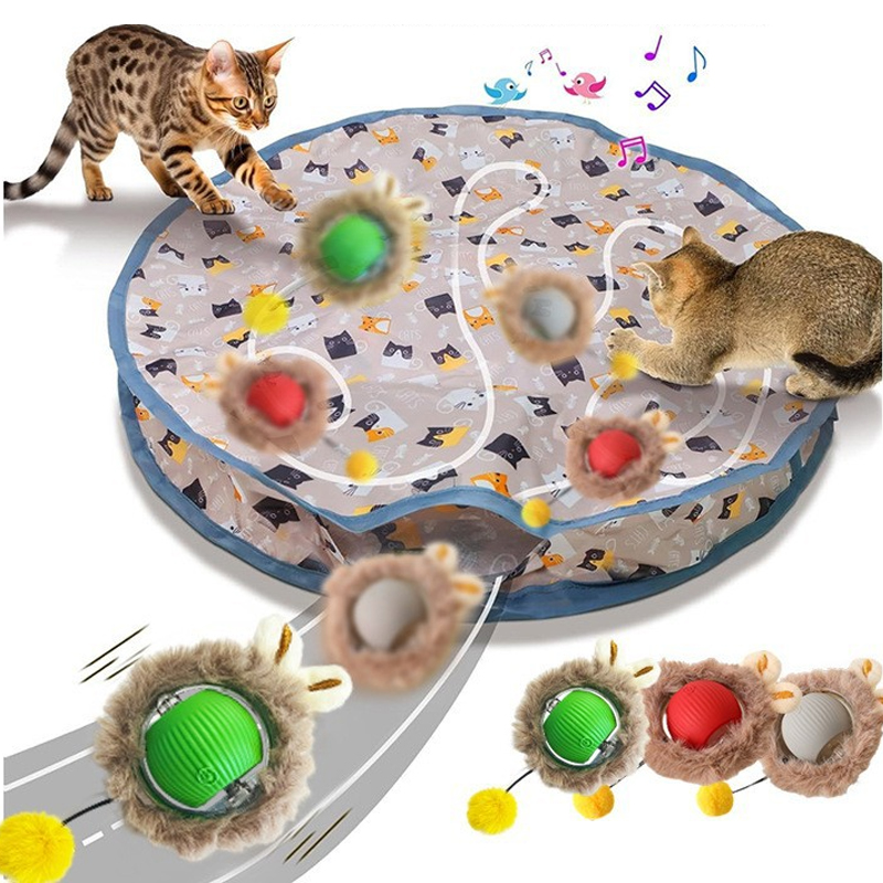 Smart Interactive Cat Toys Bal - Catnip Toys review and price