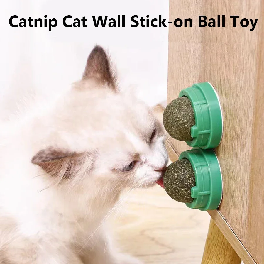 Catnip Cat Wall Sticky Ball To - Catnip Toys review and price