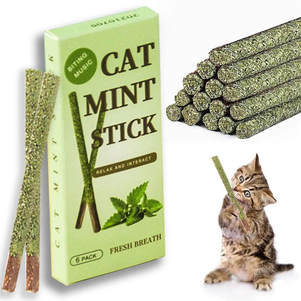 6pcs Natural Matatabi Cat Stic - Catnip Toys review and price